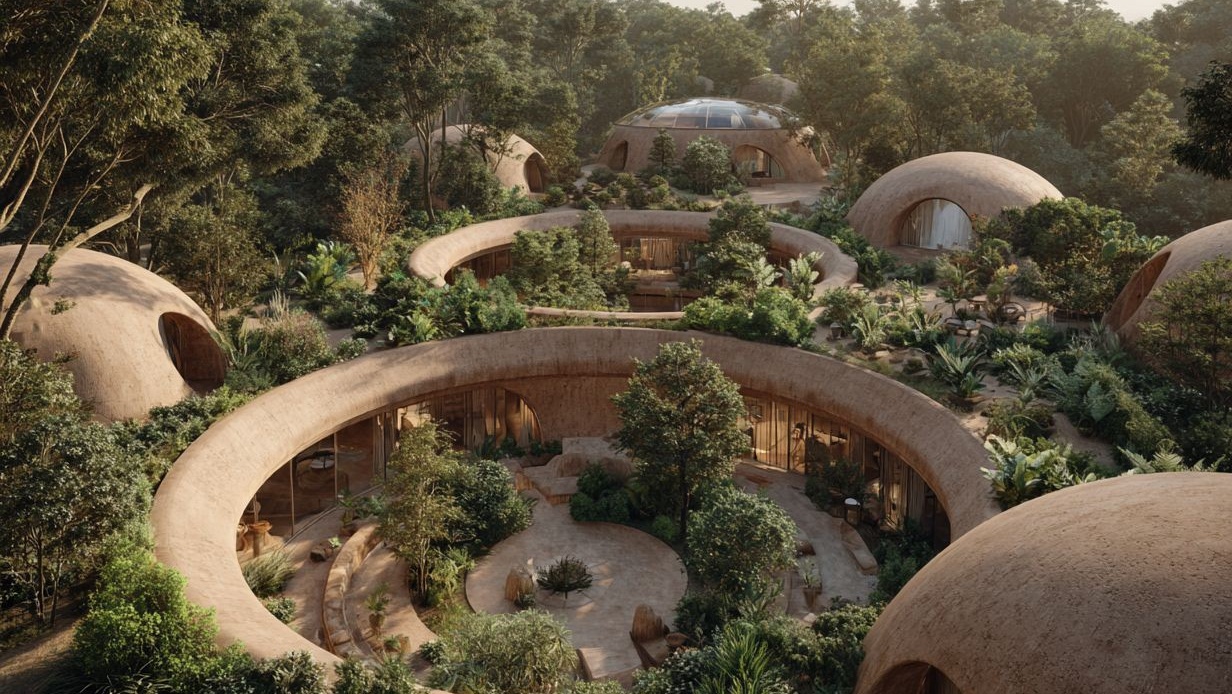 Acorus sanctuary garden courtyard