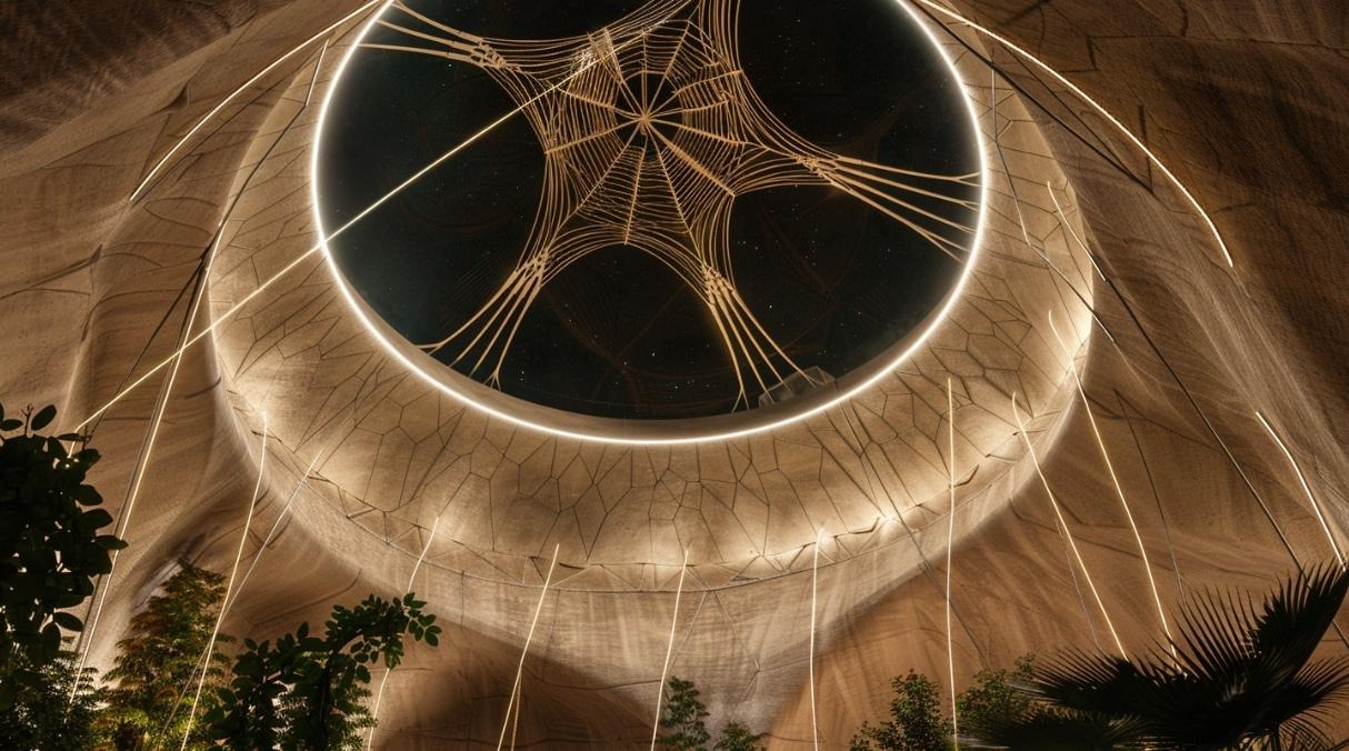 Interconnected sensory dome interior